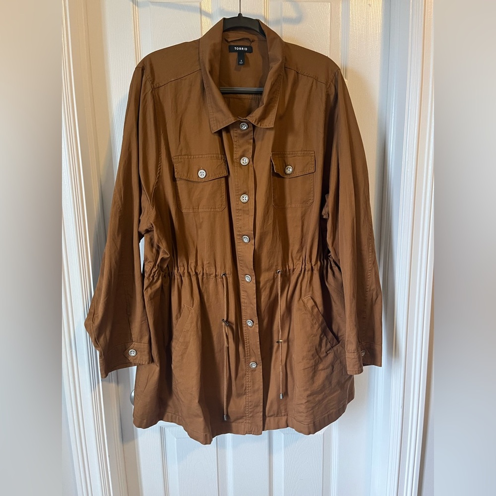 Torrid Brown Jacket